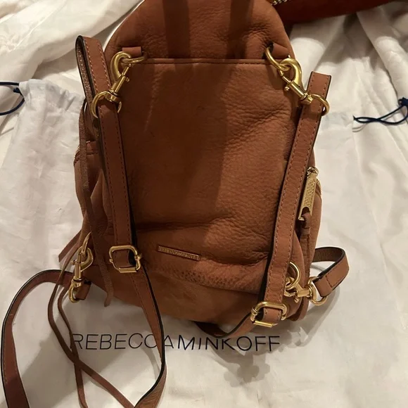 Rebecca Minkoff Julian Convertible Suede mini backpack - Picture 4 of 5